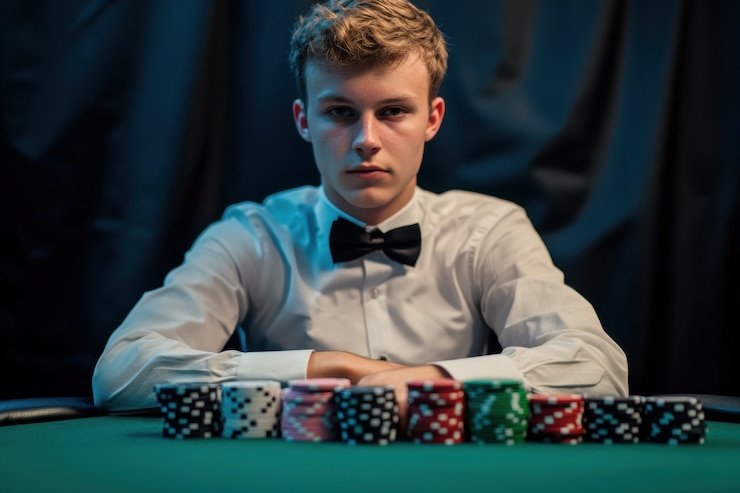 Studio dealer langsung Relax Gaming dengan meja baccarat HD di platform kayutogel